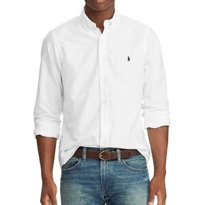 Polo by Ralph Lauren Men's Crisp White Button Down Shirt